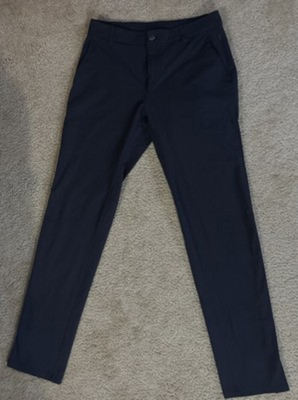 Lululemon Pants Mens 28x30 Black Commission Slim Trousers Warpstreme LM5953S
